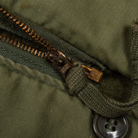 70s Vintage US Navy Jet Pilot Patched A-2 Deck Jacket - Large