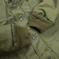 70s Vintage US Navy Jet Pilot Patched A-2 Deck Jacket - Large