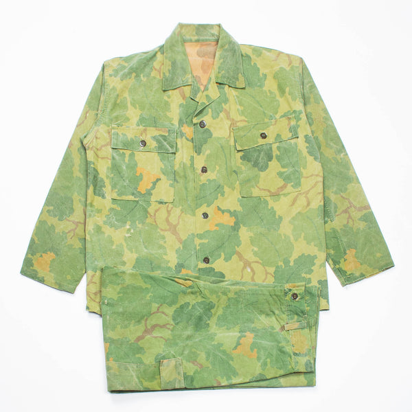 60s Vietnam War Marine Advisor Mitchell Pattern Utility Shirt & Trousers