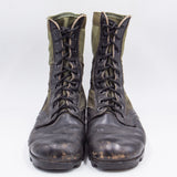 60s Vietnam War Vintage US Army Tropical Combat / Jungle Boots - UK 8W