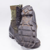60s Vietnam War Vintage US Army Tropical Combat / Jungle Boots - UK 8W