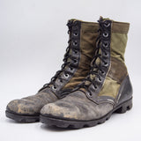60s Vietnam War Vintage US Army Tropical Combat / Jungle Boots - UK 9N
