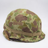 50s-60s Vietnam War USMC M1 Helmet Set