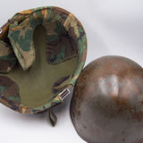 Vietnam War Fall of Saigon USMC M1 Helmet Set