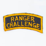 60s Vintage US Army ROTC Ranger Challenge Patch