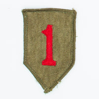 60s Vintage US Army 1st Infantry Division Patch