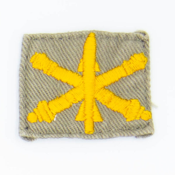 60s Vintage Asian-Made Air Defense Collar Patch