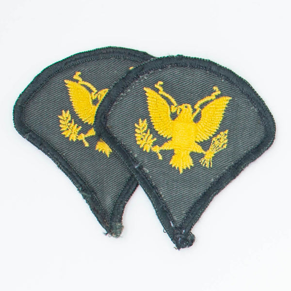60s Vintage US Army Specialist Rank Patch Set