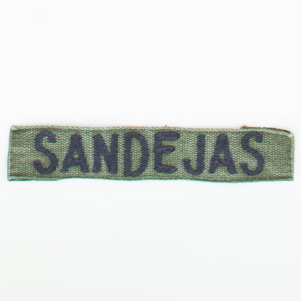 60s Vintage US-Made 'Sandejas' Tape Patch