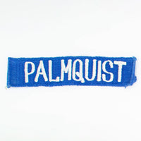 60s Vintage USAF US-Made 'Palmquist' Tape Patch