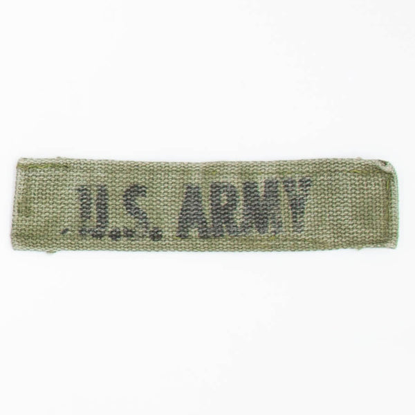 60s Vintage US-Made Stamped US Army Tape Patch