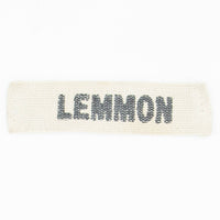 60s Vintage US-Made Stamped 'Lemmon' Tape Patch
