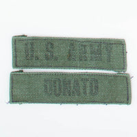 60s Vintage US-Made US Army 'Donato' Tape Patch Set