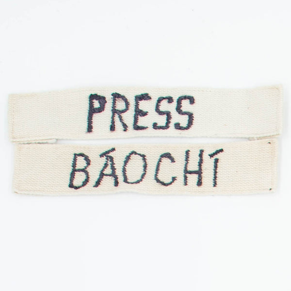 Vietnam War 'Báo Chí / Press' Media & Photographer Tape Set