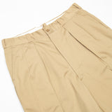 Deadstock 50s Vintage US Army Khaki Chino Shorts - 34x11
