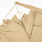 Deadstock 50s Vintage US Army Khaki Chino Shorts - 34x11