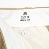 Deadstock 50s Vintage US Army Khaki Chino Shorts - 34x11