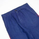 Rare 50s French Indigo Pompier Firefighter Trousers - 37x33