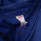 Rare 50s French Indigo Pompier Firefighter Trousers - 37x33