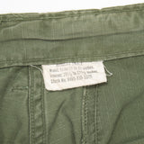 60s Vintage Vietnam War Tropical Combat Trousers - 31x30