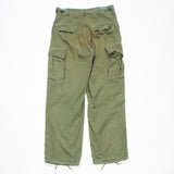 60s Vintage Vietnam War Tropical Combat Trousers - 31x30
