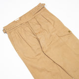 1955 Dated British Army 1950 Pattern Khaki Drill Trousers - 35x35