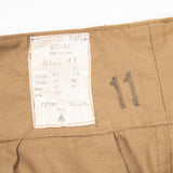 1955 Dated British Army 1950 Pattern Khaki Drill Trousers - 35x35