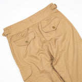 1955 Dated British Army 1950 Pattern Khaki Drill Trousers - 35x35