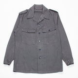 60s Vintage Dutch Army Greay HBT Chore Jacket - Small