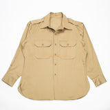 Deadstock 50s US Army Class B Khaki Shirt - Large