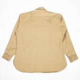 Deadstock 50s US Army Class B Khaki Shirt - Large
