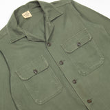 60s Vintage US Army PX Trooper Brand Utility Shirt - Medium