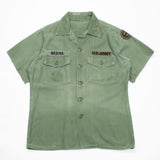 60s Vintage 3rd Pattern OG-107 Utility Shirt - Medium