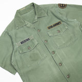 60s Vintage 3rd Pattern OG-107 Utility Shirt - Medium