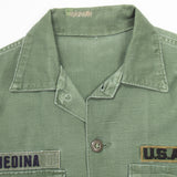60s Vintage 3rd Pattern OG-107 Utility Shirt - Medium