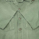 60s Vintage 3rd Pattern OG-107 Utility Shirt - Medium
