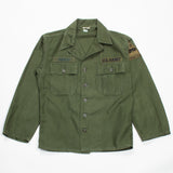 60s Vintage 3rd Armored Div. 1st Pattern OG-107 Utility Shirt - Small