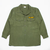 60s Vintage 3rd Pattern OG-107 Utility Shirt - Large