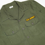 60s Vintage 3rd Pattern OG-107 Utility Shirt - Large