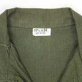 60s Vintage 3rd Pattern OG-107 Utility Shirt - Large