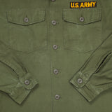 60s Vintage 3rd Pattern OG-107 Utility Shirt - Large