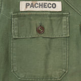 50s Vintage 'Pacheco' 1st Pattern OG-107 Utility Shirt - X-Small