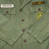 50s Vintage 'Pacheco' 1st Pattern OG-107 Utility Shirt - X-Small