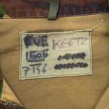 80s Vintage Named British Army DPM Para Smock - X-Large
