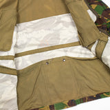 80s Vintage Named British Army DPM Para Smock - X-Large