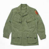 60s Vietnam War Vintage 1st Infantry Poplin Jungle Jacket - X-Small