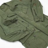 60s Vietnam War Vintage 1st Infantry Poplin Jungle Jacket - X-Small