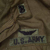 1970 Vietnam War Vintage OG-106 Nomex Helicopter Pilot Shirt - Large