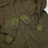 1970 Vietnam War Vintage OG-106 Nomex Helicopter Pilot Shirt - Large