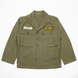40s WW2 Vintage '45D' HBT Jacket - Medium